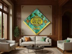 مخمل لوزی «اشهد ان علی ولی الله»