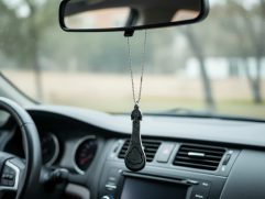 آویز آینه ماشین"طرح علم"